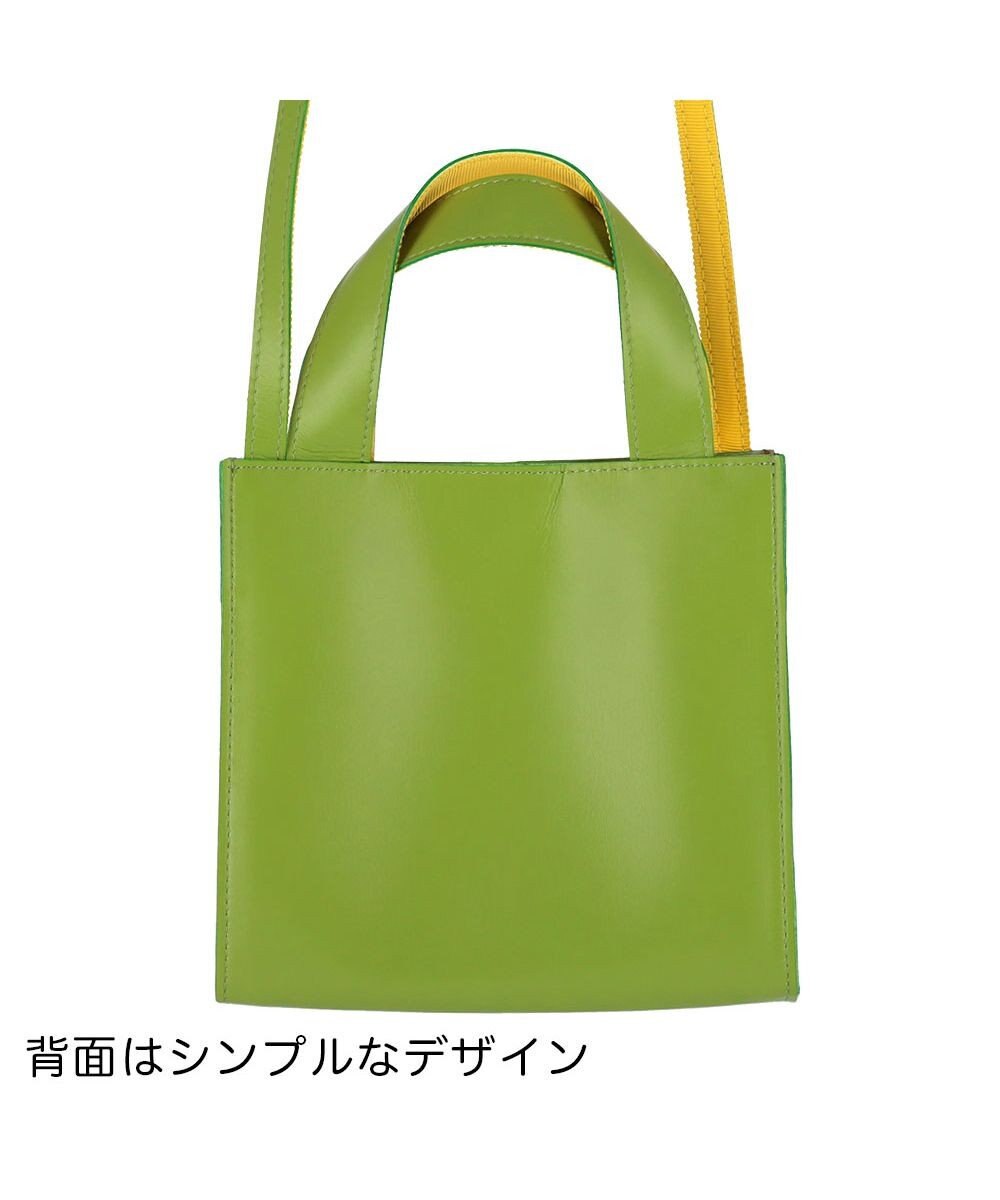 tsumori chisato CARRY キラネコエコレザー ハンドバッグ 2way ショルダーバッグ 