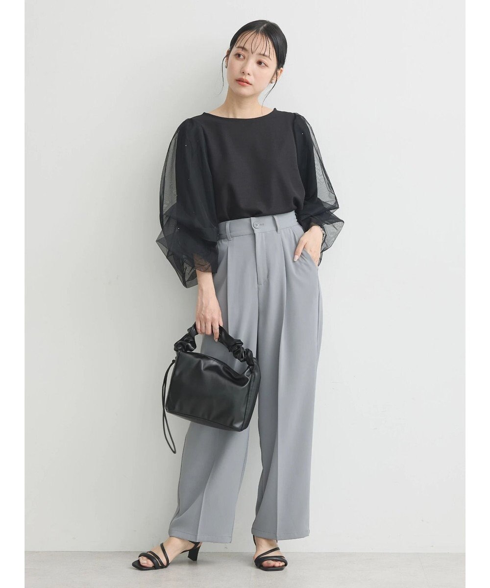 earth music&ecology キラキラストーンプルオーバー 