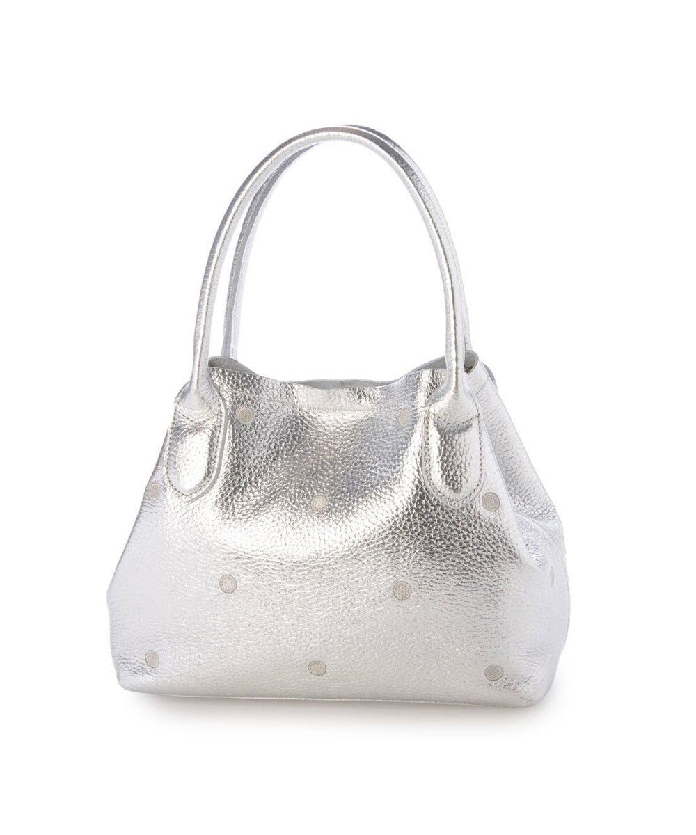 UNBILLION ペルケ perche / 牛革ドット刺繍2wayトートS 