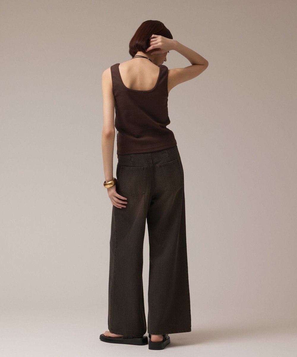 GRACE CONTINENTAL バギーデニムパンツ 