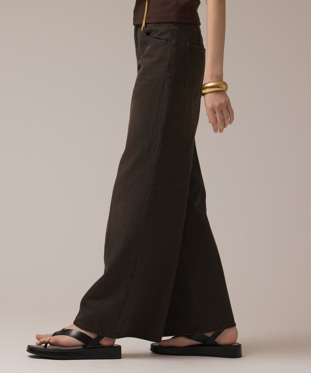 GRACE CONTINENTAL バギーデニムパンツ 