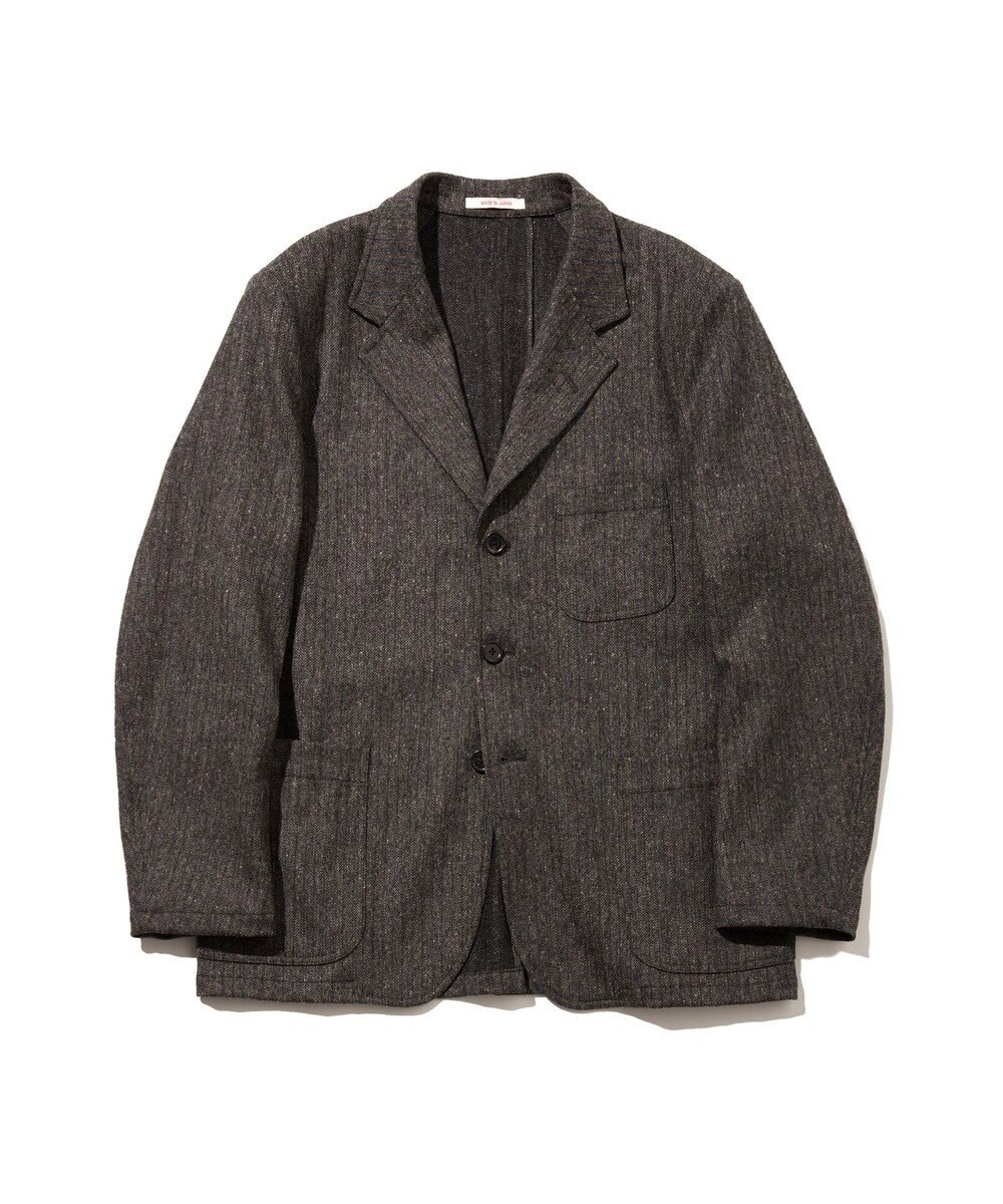J.PRESS MEN 【J.PRESS ORIGINALS】Lambs Tweed 3B Sack Jacket / Japan Made 