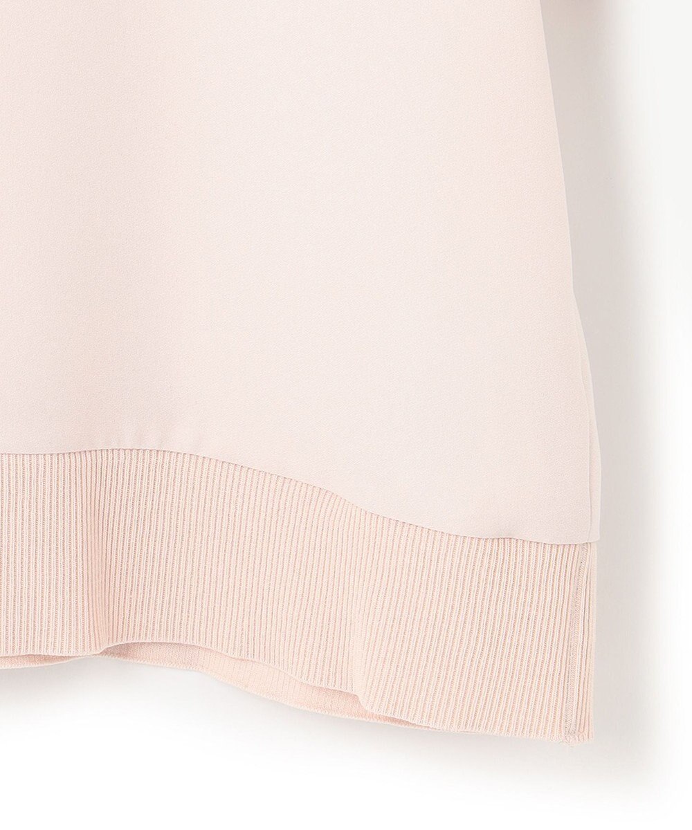 ICB 【新色追加・洗える】 FluidBackSatin Tブラウス 