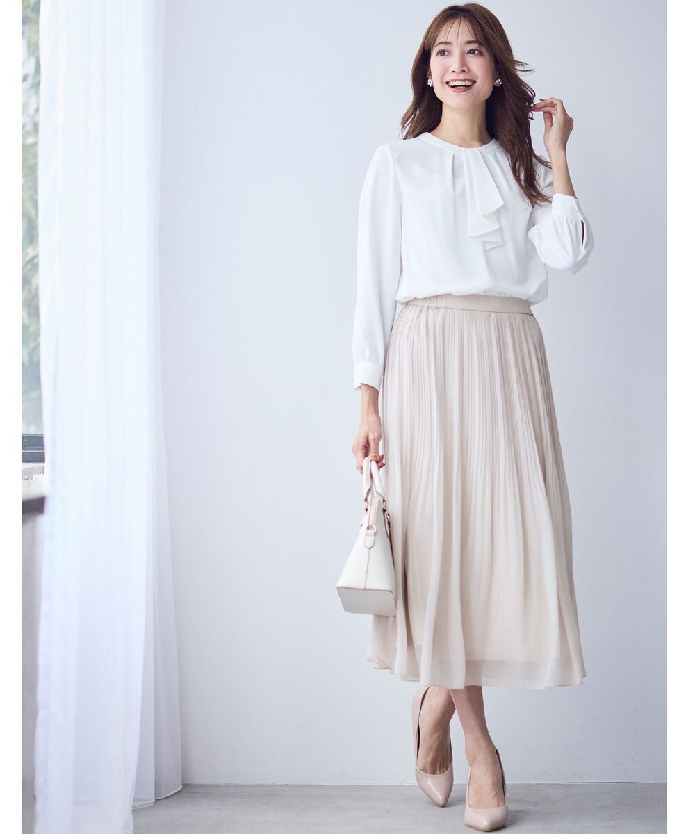 ANY SIS 【洗える】ボウタイ ブラウス 