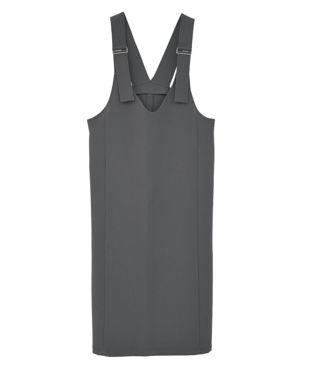 AMERICAN HOLIC イージーケアWクロスIラインワンピース 