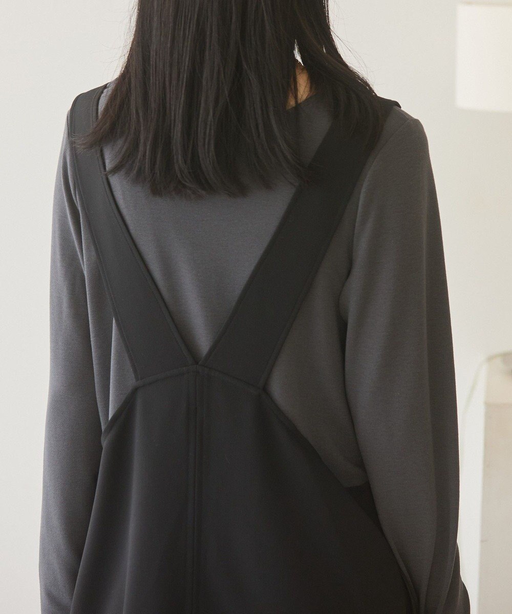 AMERICAN HOLIC イージーケアWクロスIラインワンピース 