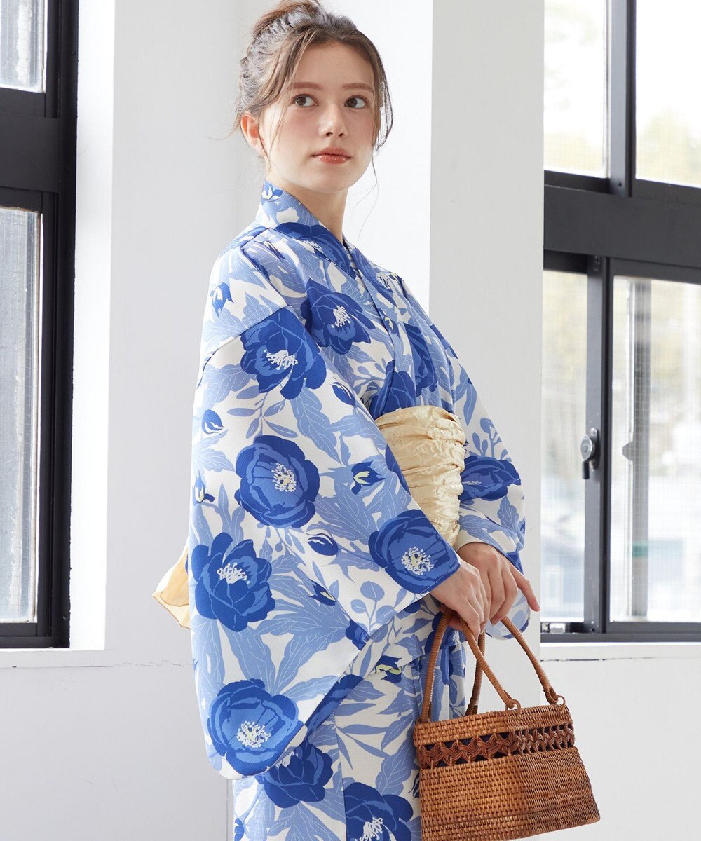 Feroux 【洗える・2WAY】 簡単着付け 浴衣 3点セット 