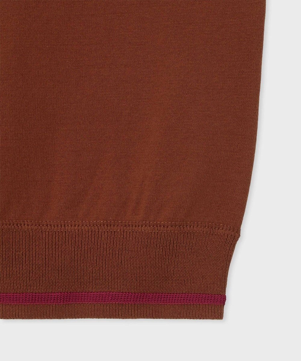 Paul Smith ベーシック クルーネック 半袖カーディガン 