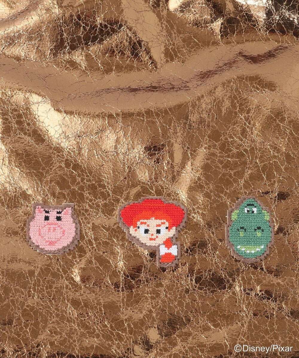 Green Parks トイストーリー／メタリック巾着ポシェット 