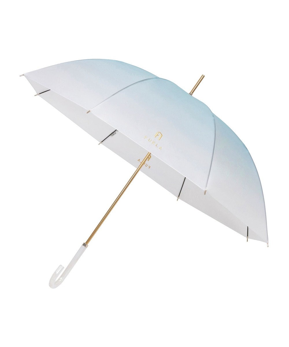 MOONBAT 【雑誌掲載SWEET6月号】FURLA 長傘 グラデーション シリコンコーティング 
