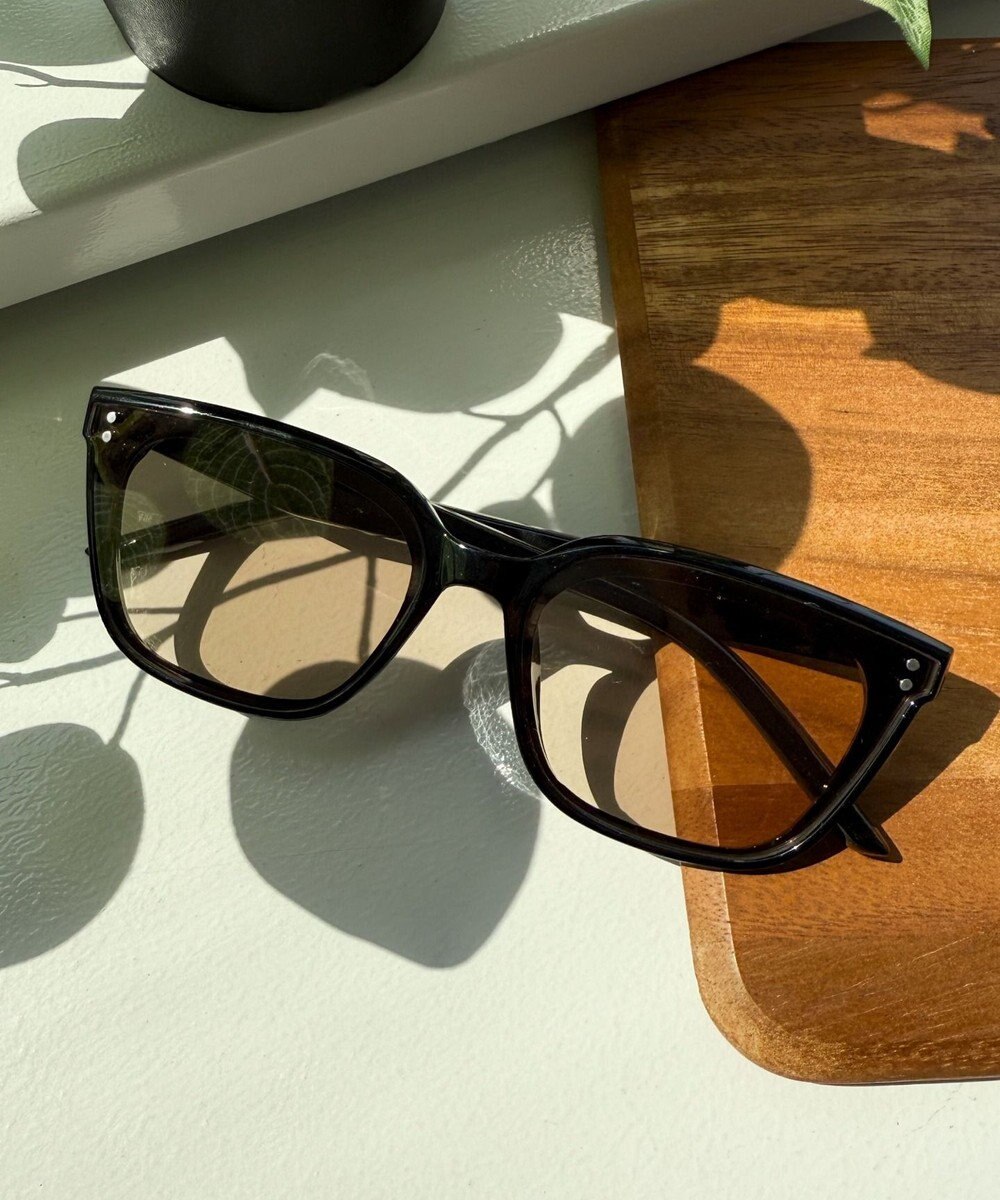 WEGO 【ユニセックス着用ITEM】フラットカラーレンズウェリントン 