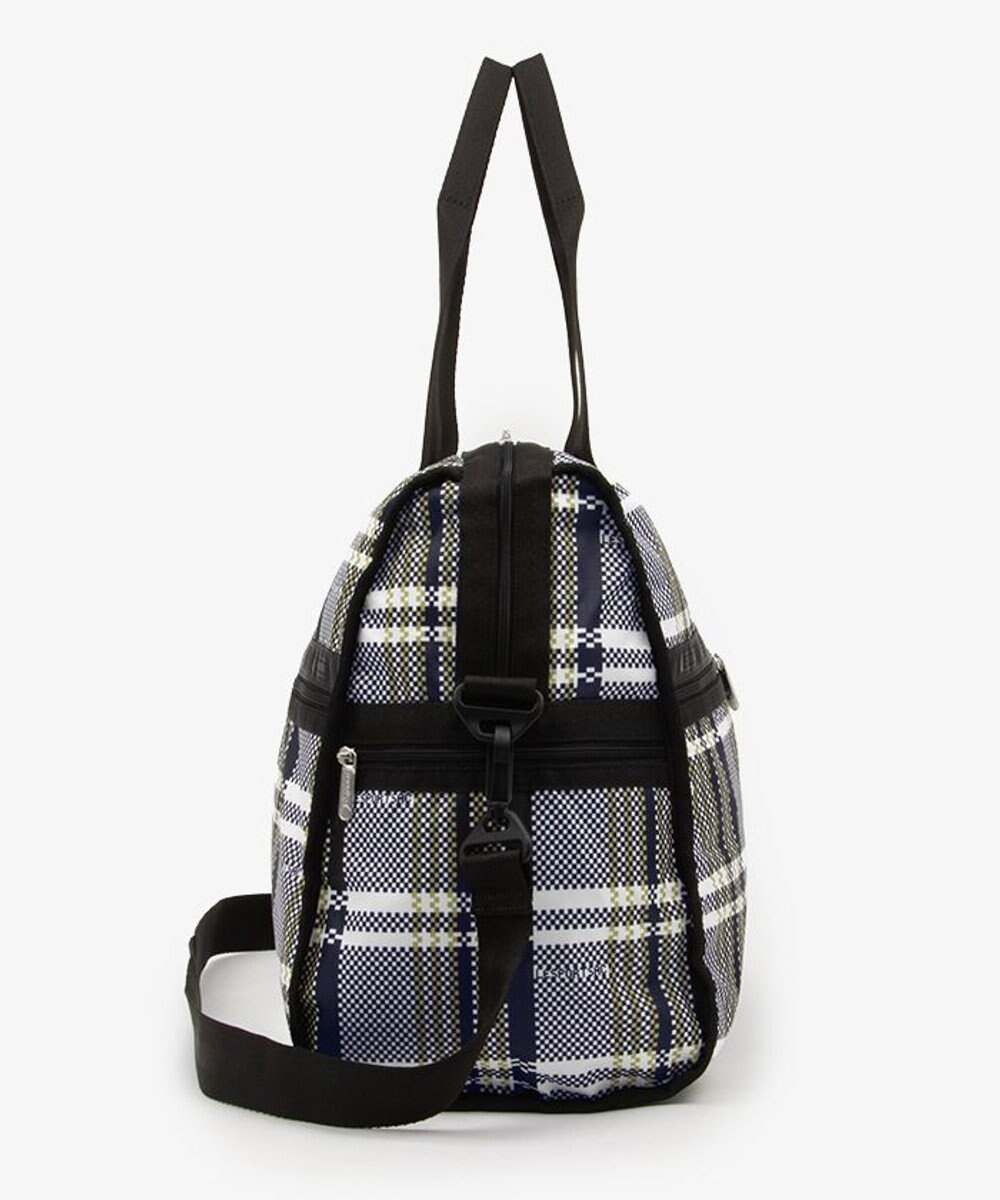 LeSportsac DELUXE LG WEEKENDER/ピクセルスクランブルチェック 