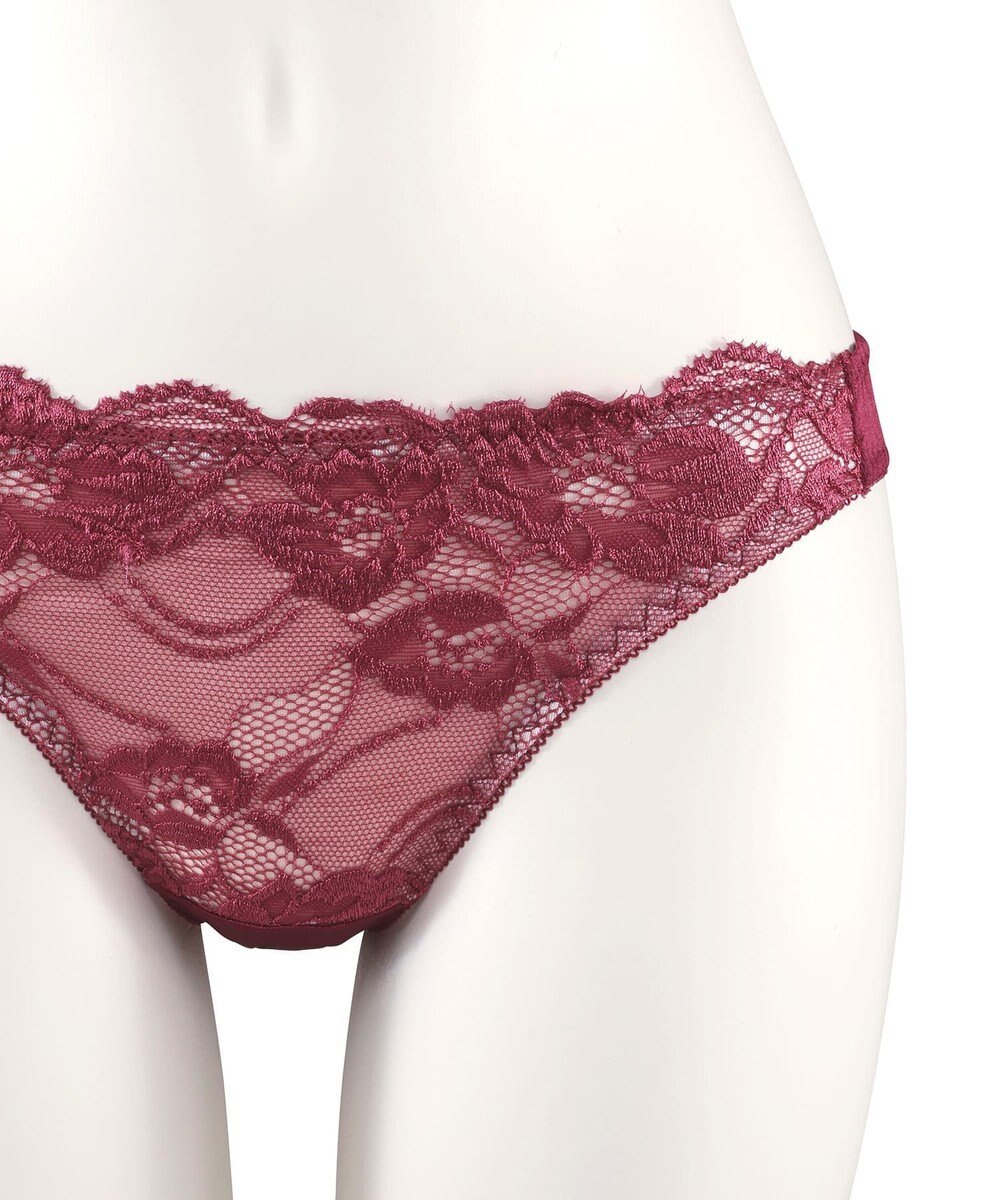 San-ai Resort（三愛水着楽園） 【WEB限定】【プチプラブラセット】純欲カラーヌーディーレーシーストリングブラ＆ショーツセット 【northerly】 