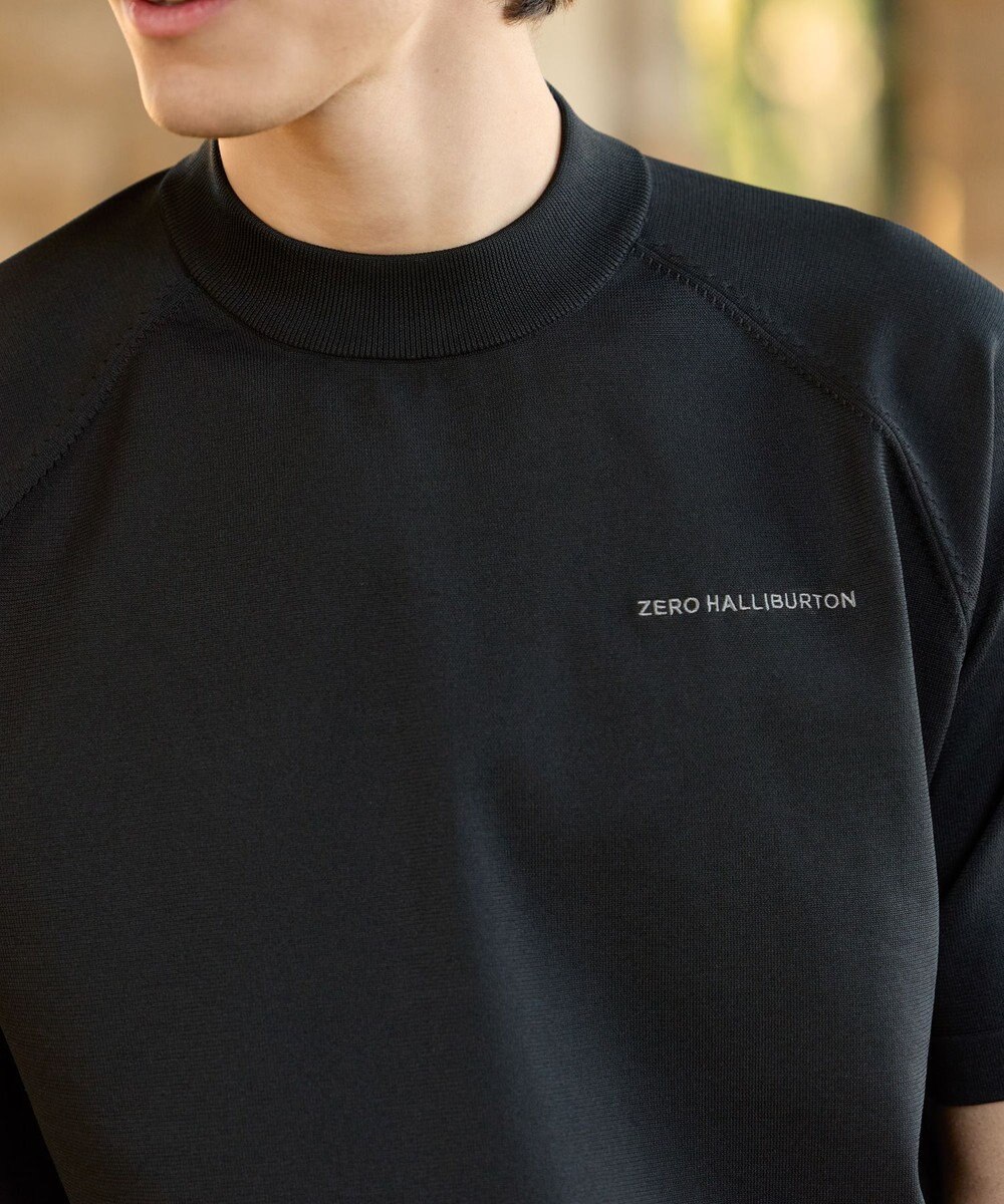 ZERO HALLIBURTON メタルロゴモックネックニットTシャツ ZHG-M6S9b 85196 