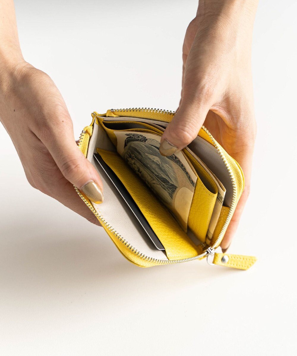 Atelier nuu 日本製 本革 lim Ｌ字ミニウォレット 