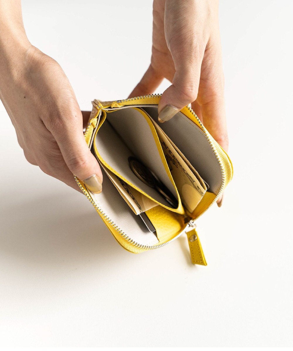 Atelier nuu 日本製 本革 lim Ｌ字ミニウォレット 