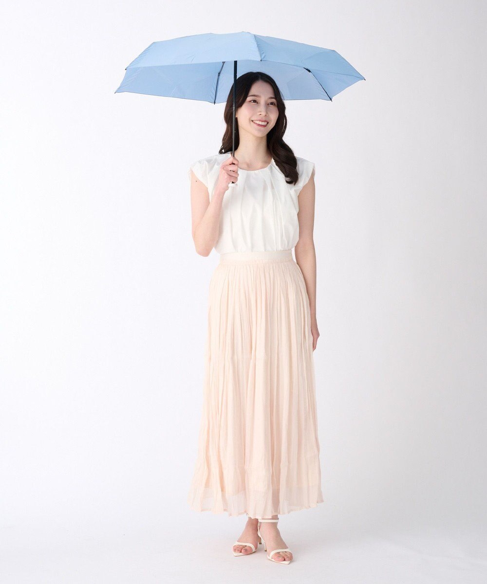 MOONBAT 【3秒でたためる傘/コンパクト】urawaza 小町(ウラワザ コマチ)  折りたたみ傘 無地 50cm 