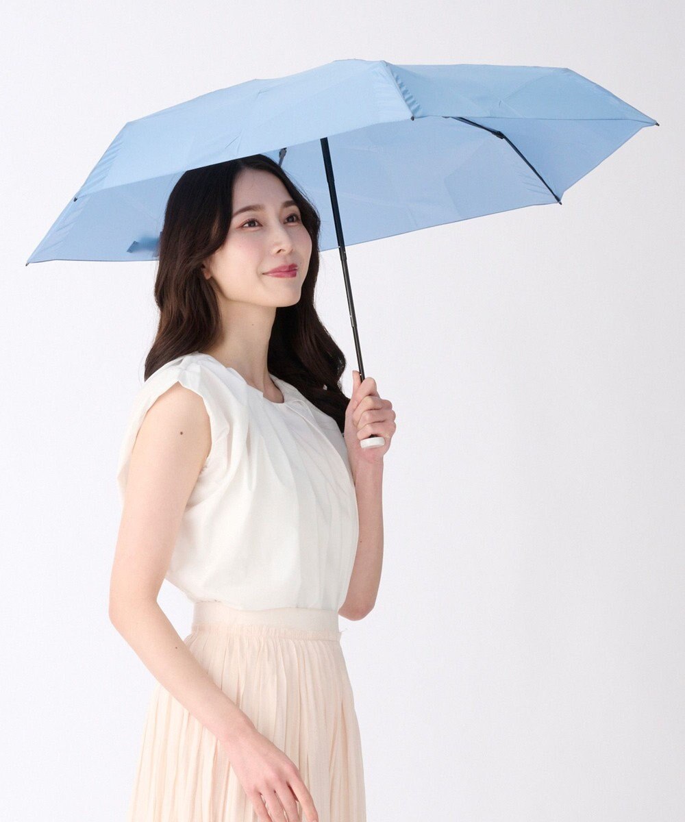 MOONBAT 【3秒でたためる傘/コンパクト】urawaza 小町(ウラワザ コマチ)  折りたたみ傘 無地 50cm 