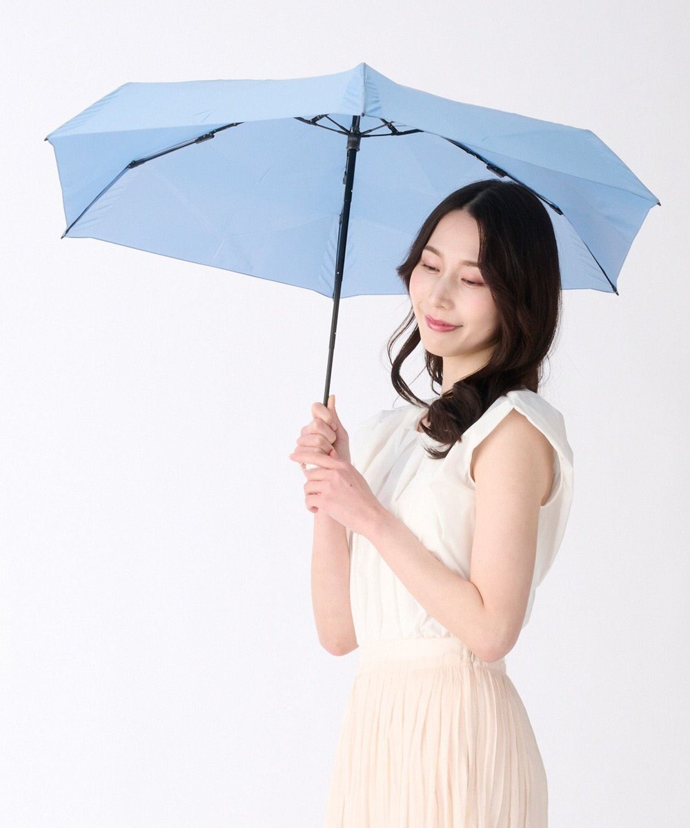 MOONBAT 【3秒でたためる傘/コンパクト】urawaza 小町(ウラワザ コマチ)  折りたたみ傘 無地 50cm 