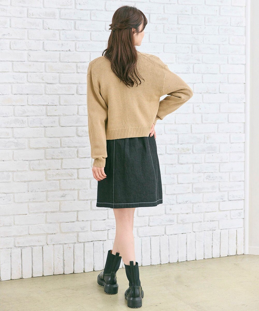 Feroux ゆるニット カーディガン 