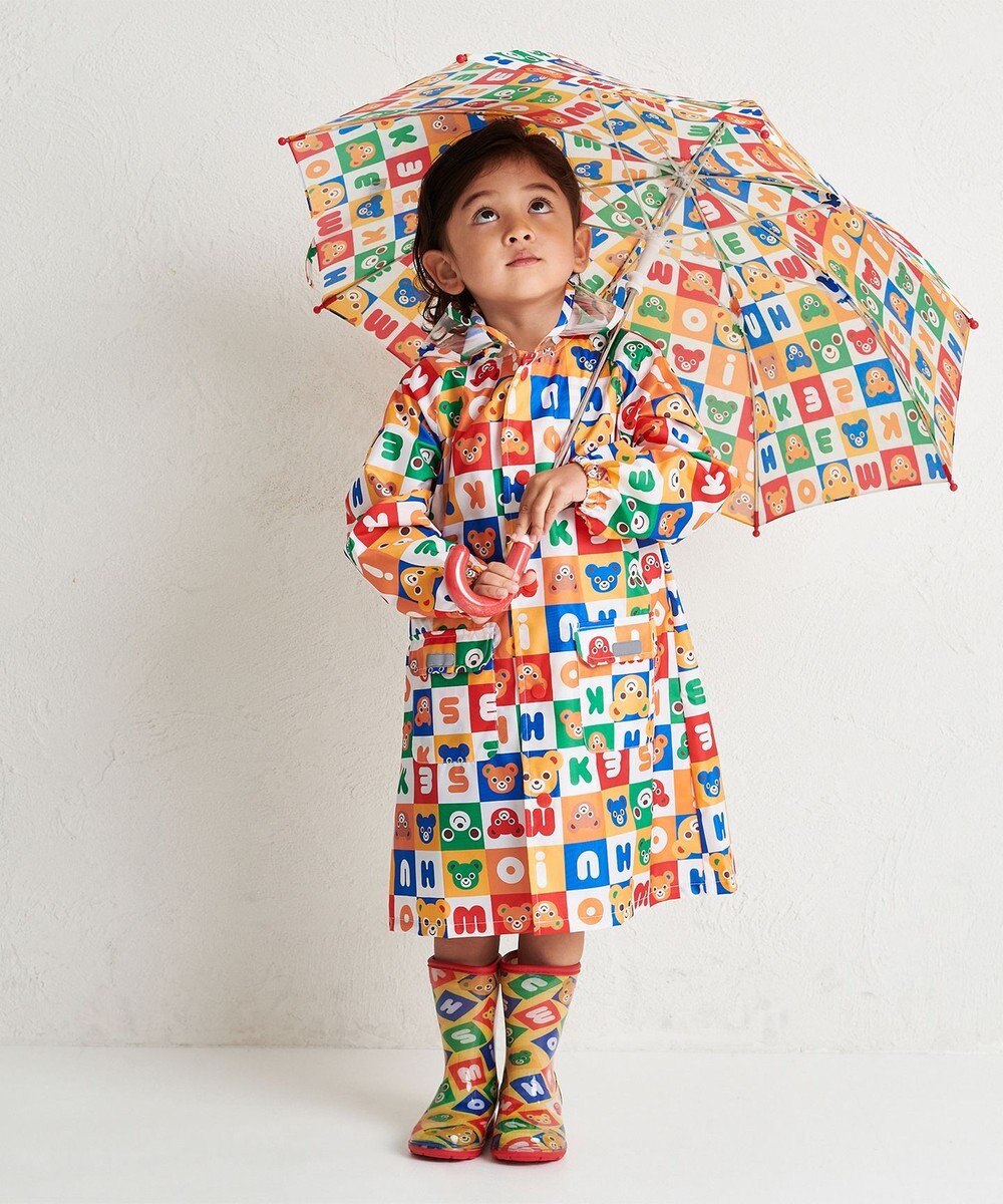 MIKI HOUSE HOT BISCUITS 【ミキハウス】【80-130cm】 レインコート 