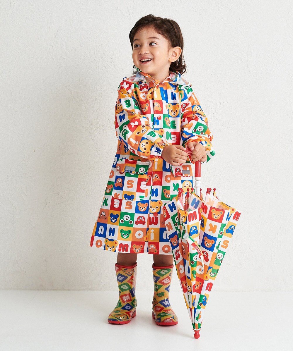 MIKI HOUSE HOT BISCUITS 【ミキハウス】【80-130cm】 レインコート 