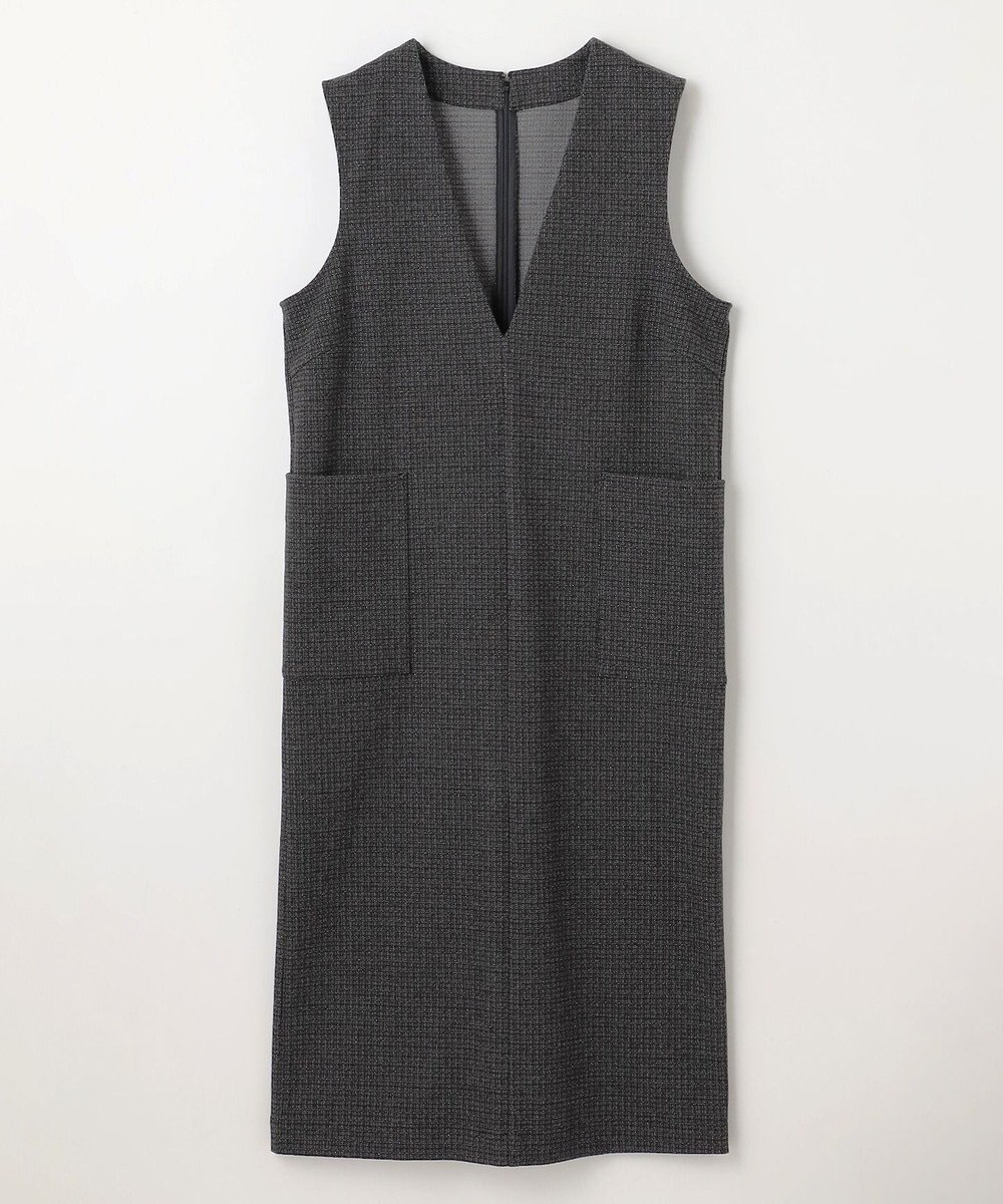 ANY ラメチェックジャガードワンピース 