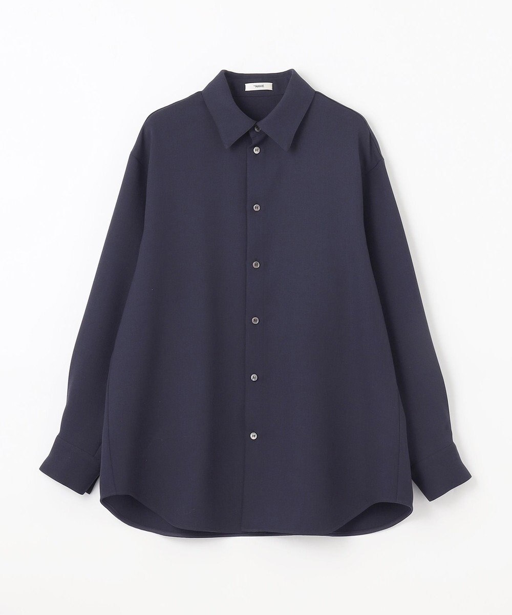 NAVE 【ReNAVE】ウォッシャブルツイル シャツ 