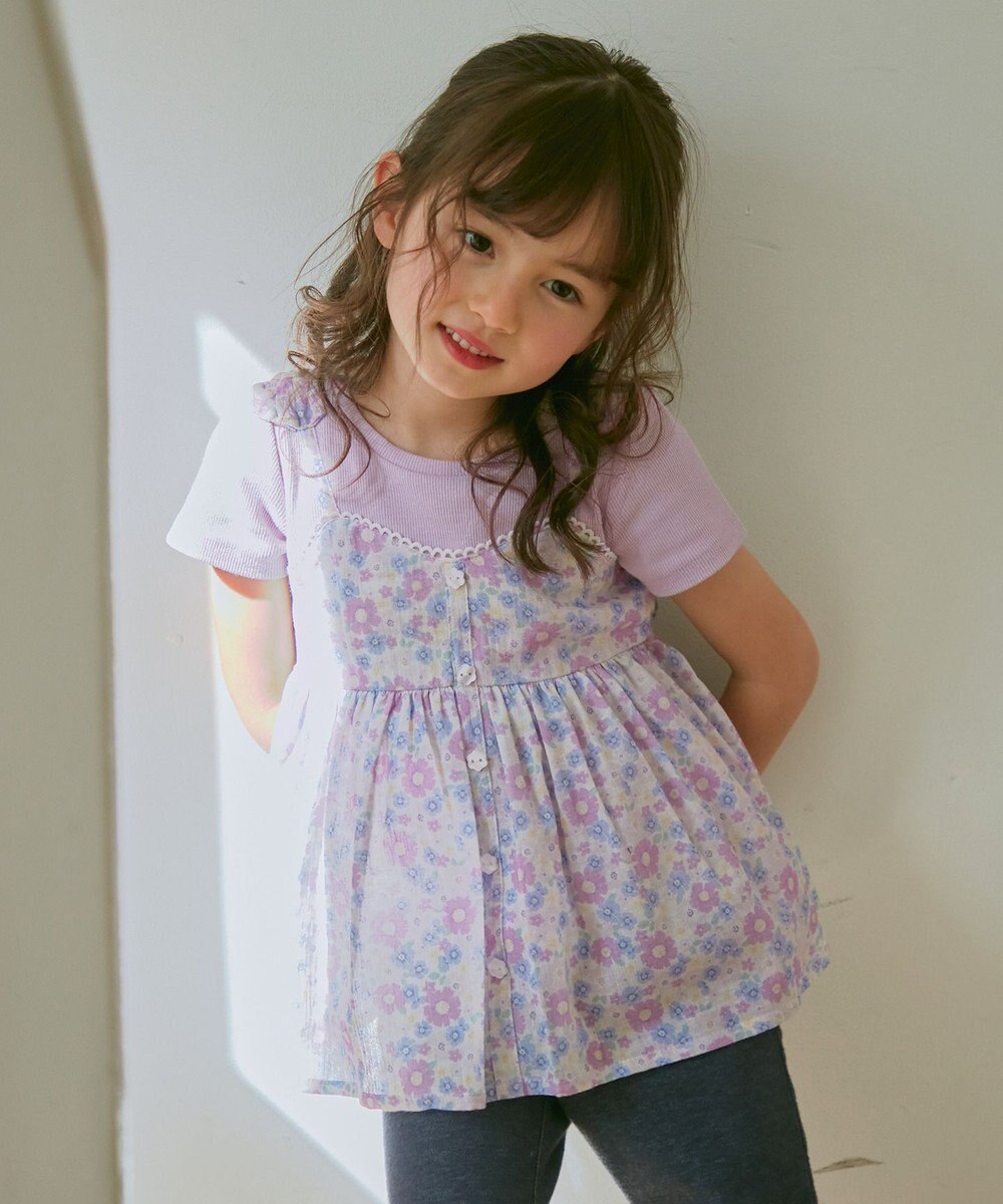 花柄キャミドッキング 半袖tシャツ Any Fam Kids ファッション通販 公式通販 オンワード クローゼット 花柄キャミドッキング 半袖tシャツ Any Fam Kids ファッション通販 公式通販 オンワード クローゼット