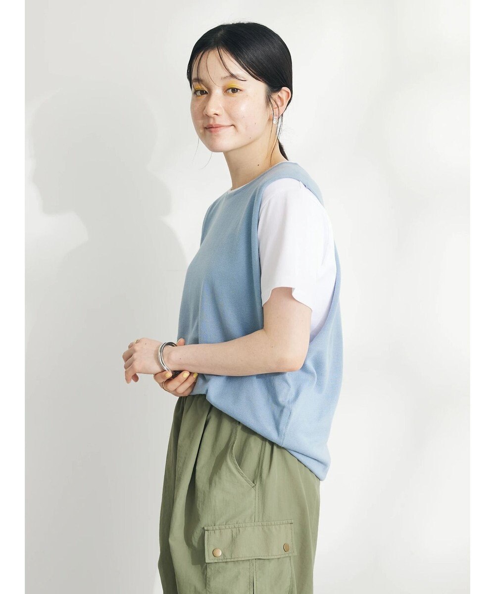 CRAFT STANDARD BOUTIQUE ＳＥＴ　カットプルオーバー＋ニットベスト 