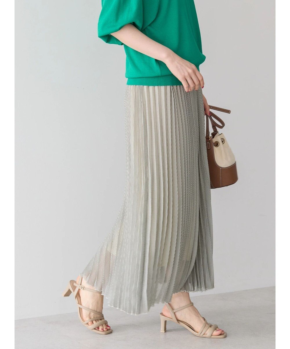 AMERICAN HOLIC 丈違いギンガムプリーツスカート 