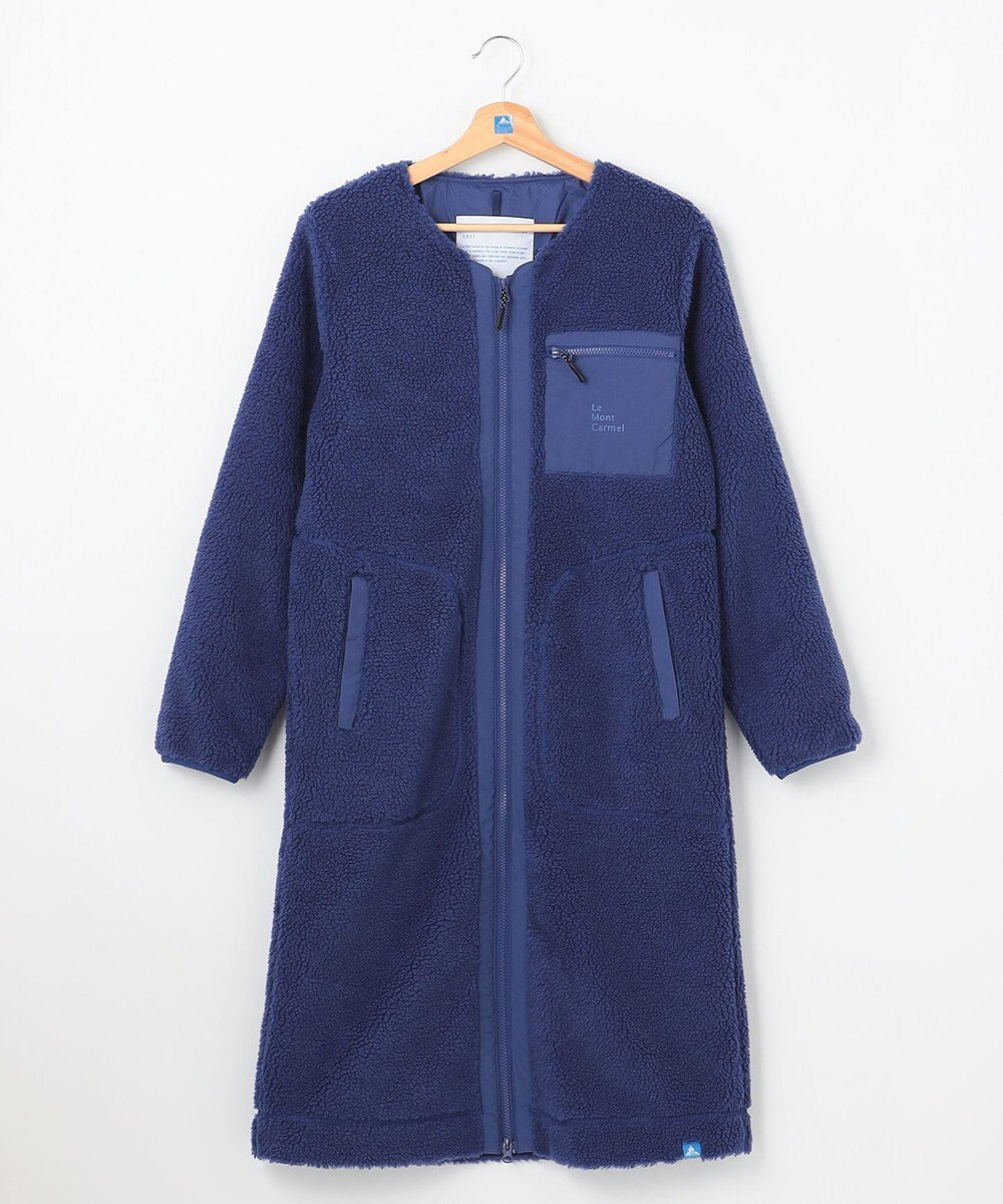 SHARE PARK LADIES 【LADIES】ボアフリースロングカーディガン 