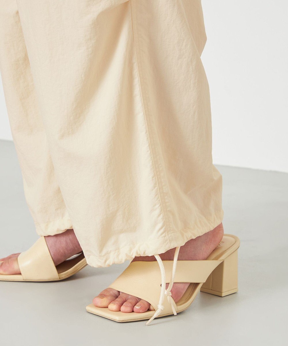 NAVE 【ReNAVE・洗える/撥水加工/接触冷感/UVケア/セットアップ】ナイロンタスラン カーゴパンツ 