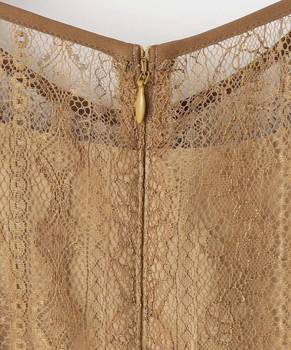 ANY SIS 【洗える】ストライプレーシー ドレス 