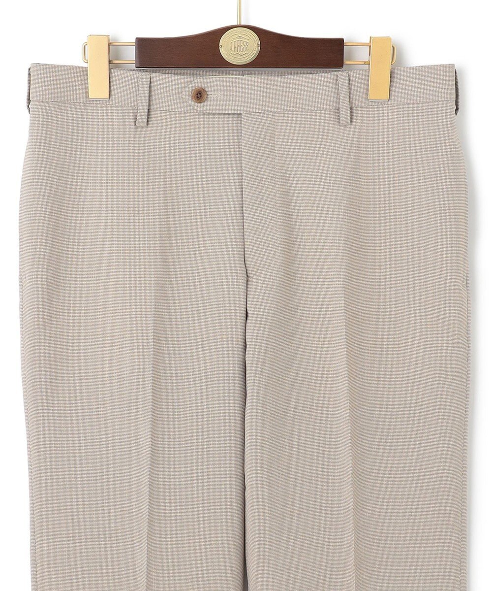 J.PRESS MEN 【PEPPIN MERINO COMFORT】ジオメトリックドビー スラックス 