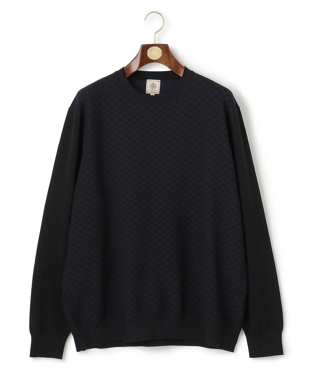 J.PRESS MEN 【KING SIZE】【ストレッチ / イージーケア】【FLEX YARN】クルーネック ニット 