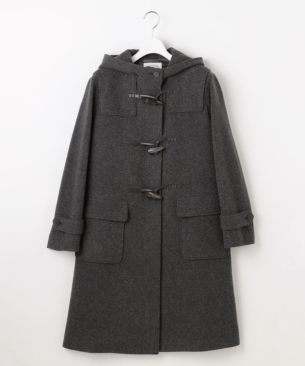 J.PRESS LADIES L Jackal ソフトメルトン ダッフル コート 