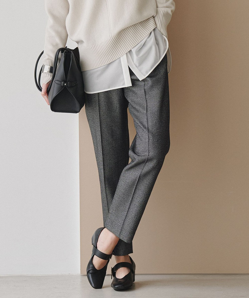 ICB L ウォッシャブルライトウール スティックパンツ 