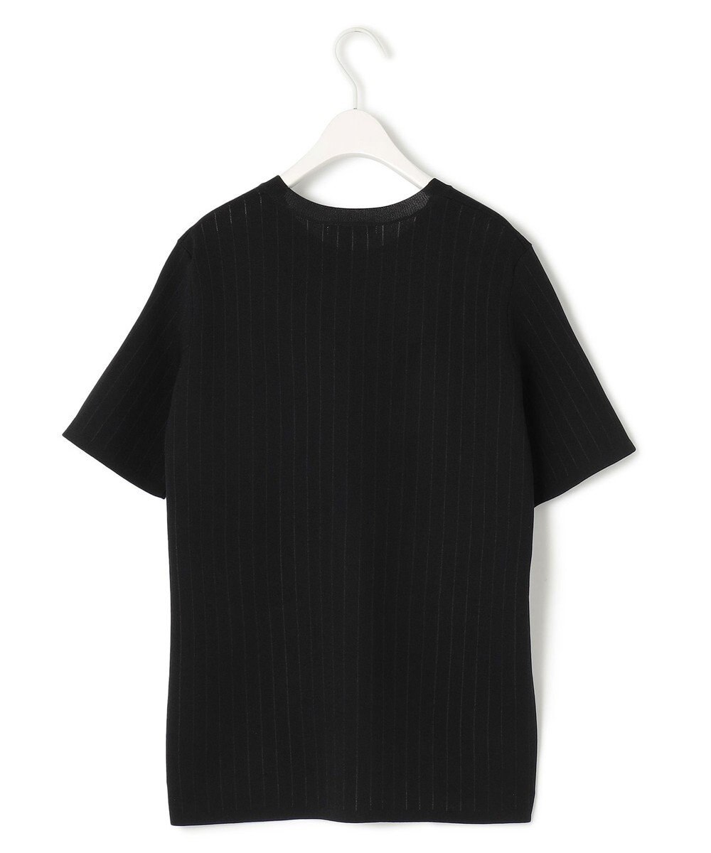 ICB 【洗える】 ストライプパターン ニットトップス 