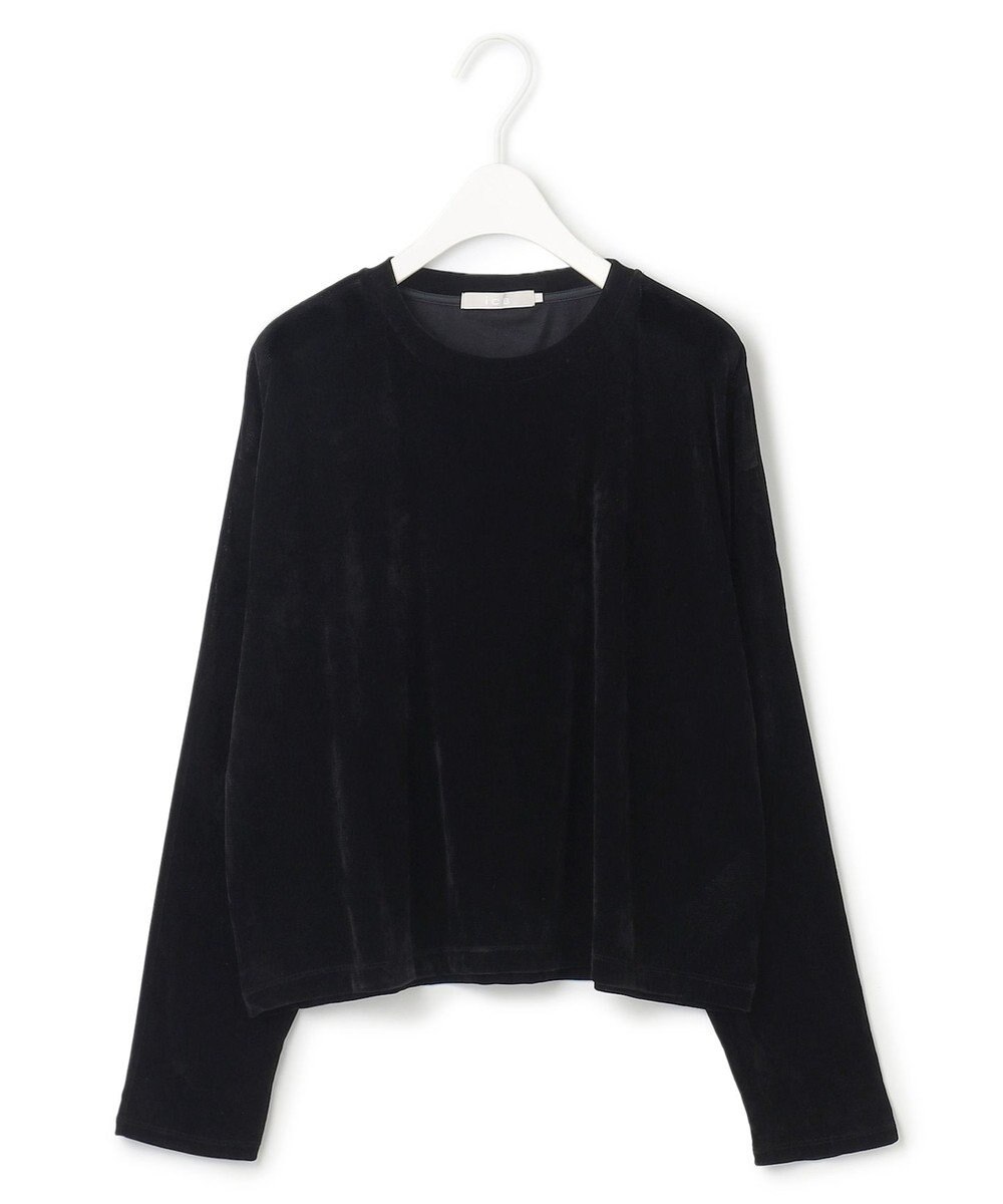 ICB 【洗える】フロッキーベロア　プルオーバー 