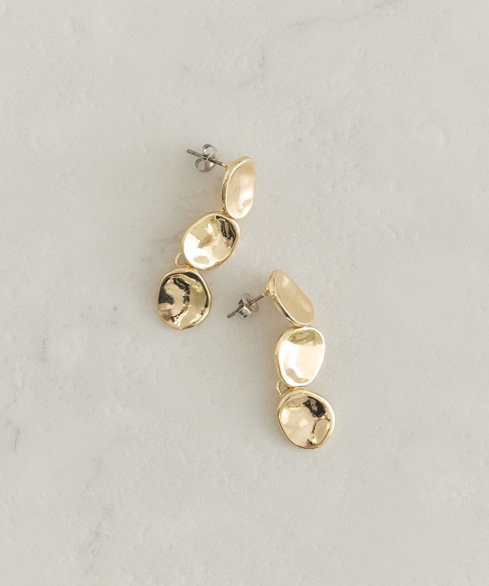 AMERICAN HOLIC ニュアンスプレートスイングピアス 