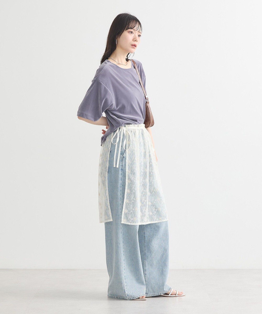 earth music&ecology シアーベロアＴｅｅ 