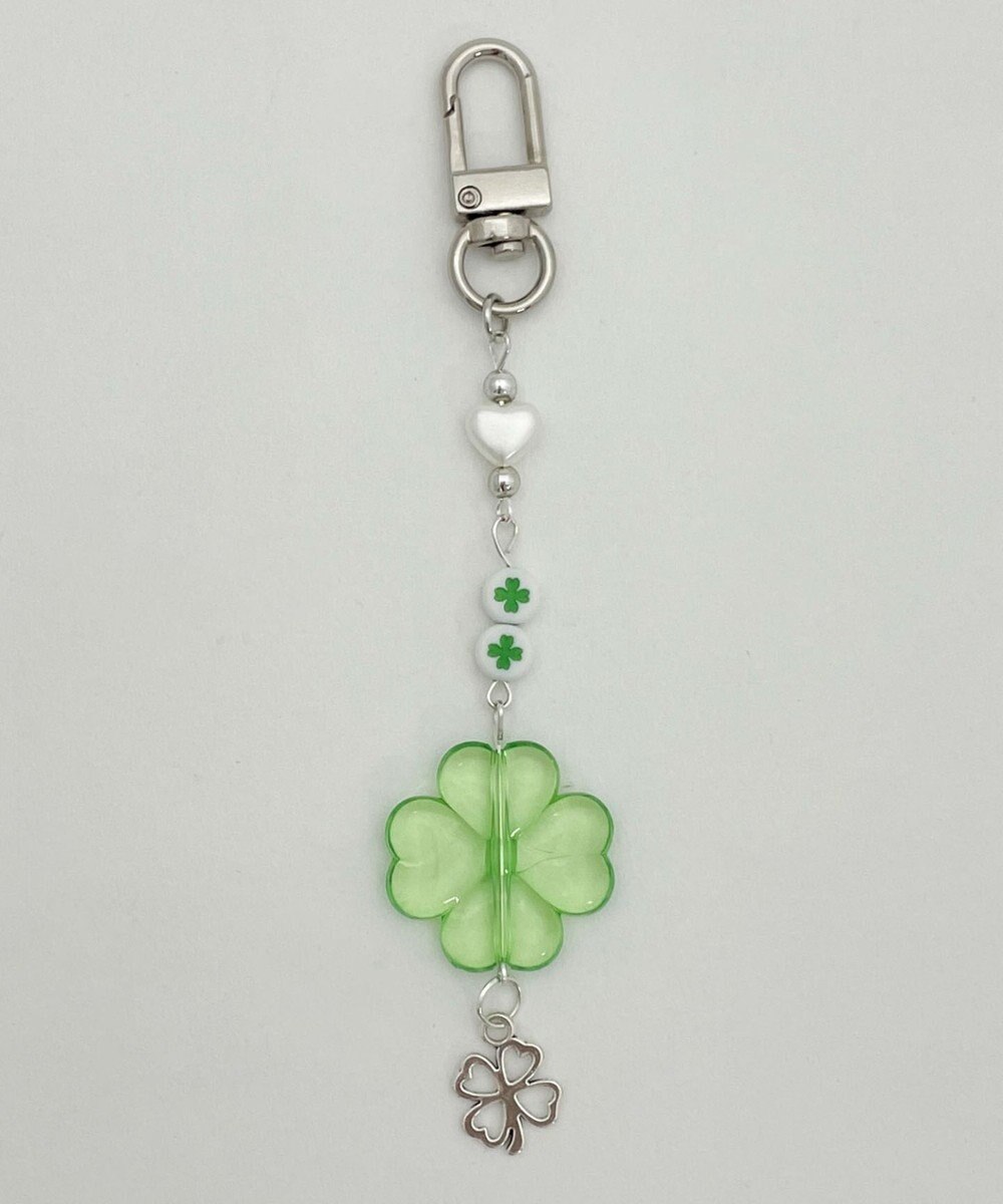 WEGO クローバービーズキーホルダー 
