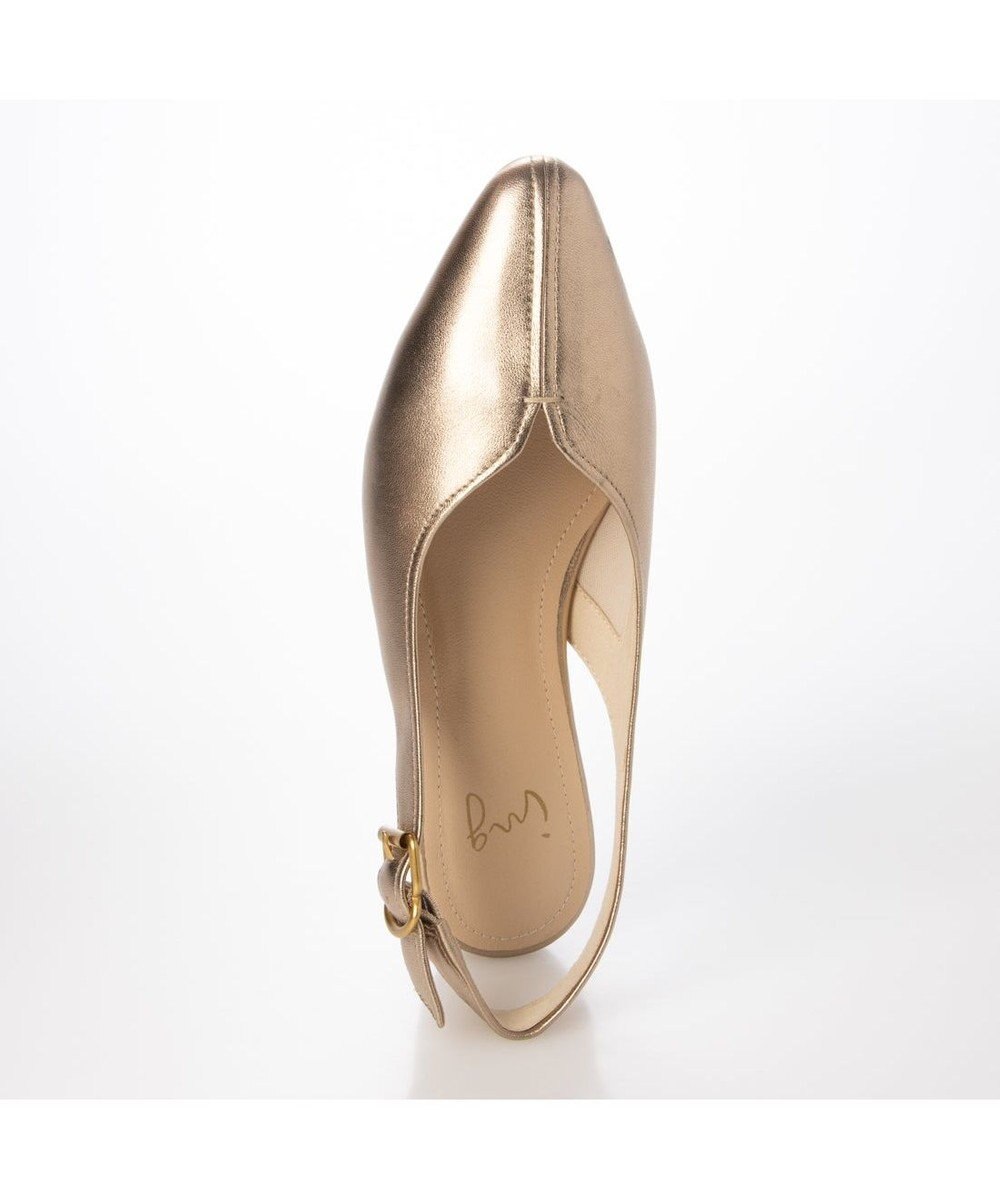 ing <ing>センターシームバックベルトパンプス 