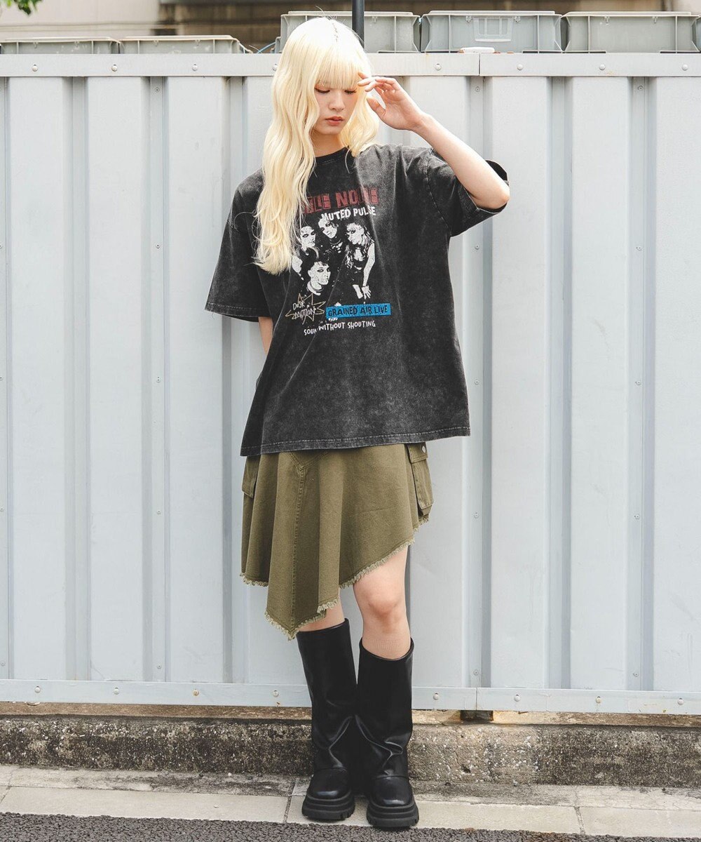 WEGO ヴィンテージウォッシュグラフィックBIGT 
