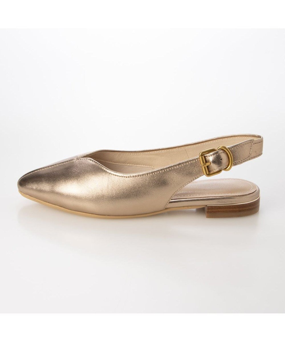 ing <ing>センターシームバックベルトパンプス 