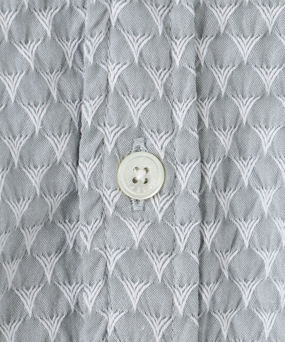 JOSEPH HOMME トライジャガードストレッチ　ウィングカラーシャツ 