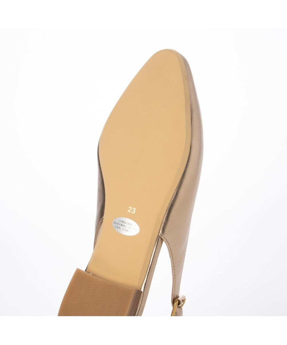 ing <ing>センターシームバックベルトパンプス 