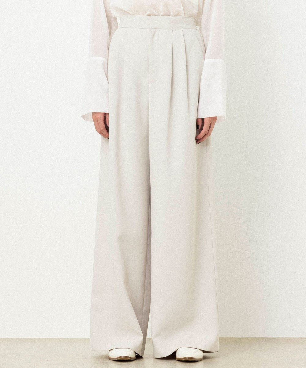 NAVE 【ReNAVE・洗える/UVカット】スパンポリエステル パンツ 