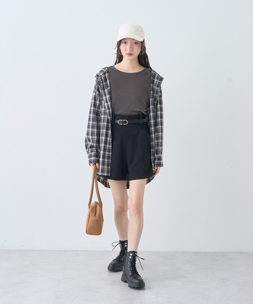 earth music&ecology シアーベロアＴｅｅ 